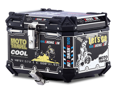 X5 ALUMINUM DECAL 65L TOP CASE